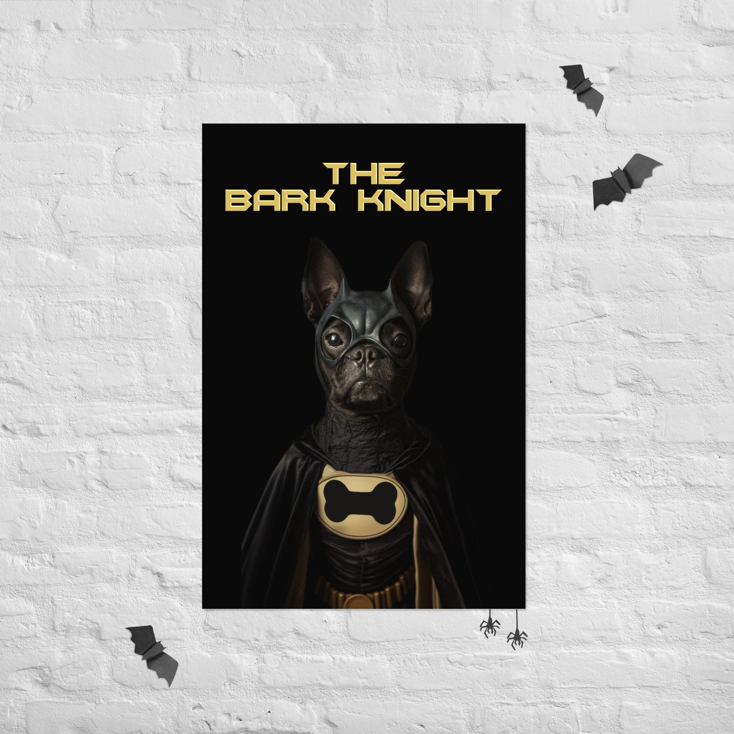 The Bark Knight Poster