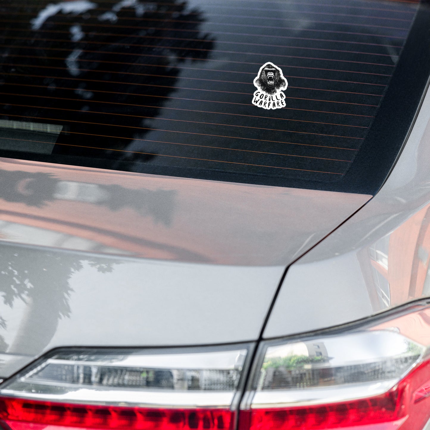 Gorilla Warfare Sticker