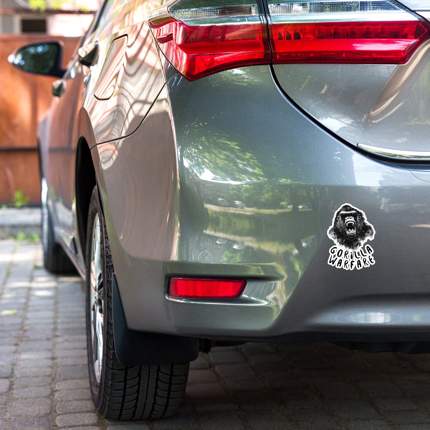 Gorilla Warfare Sticker