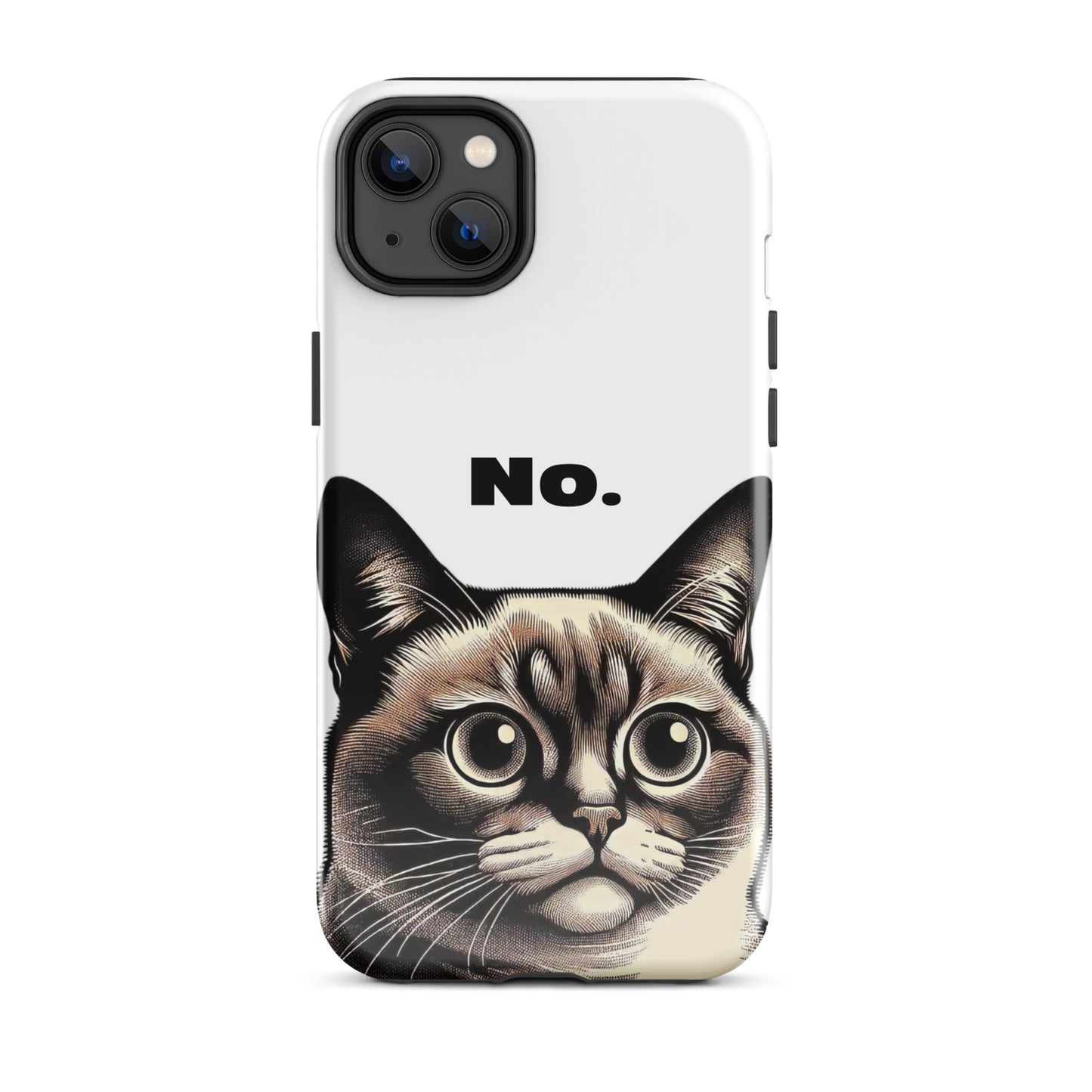 Staring Cat Tough Case for iPhone®