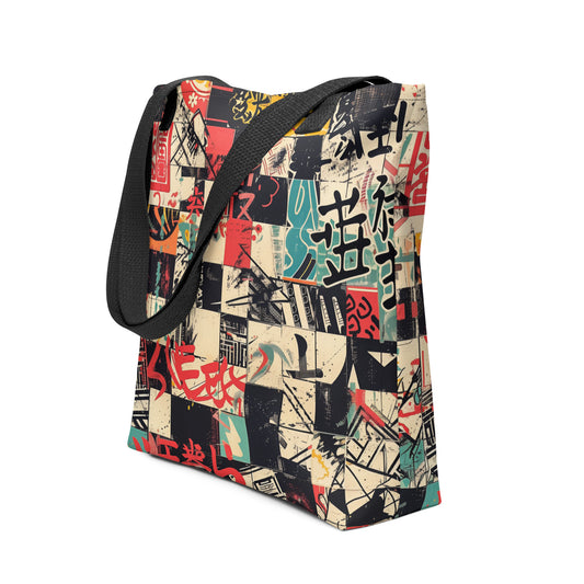 Urban Script Tote bag