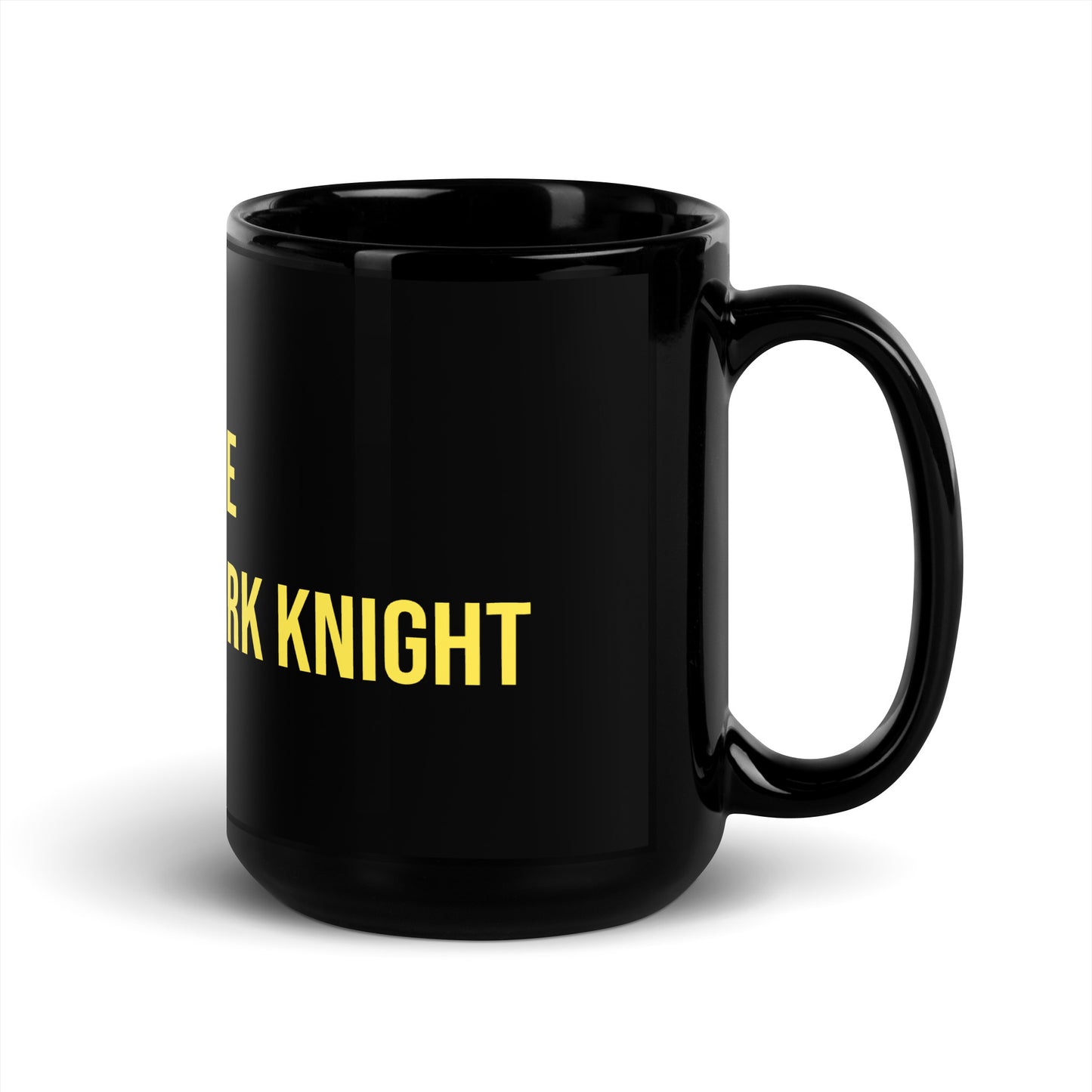 Bark Knight Black Mug