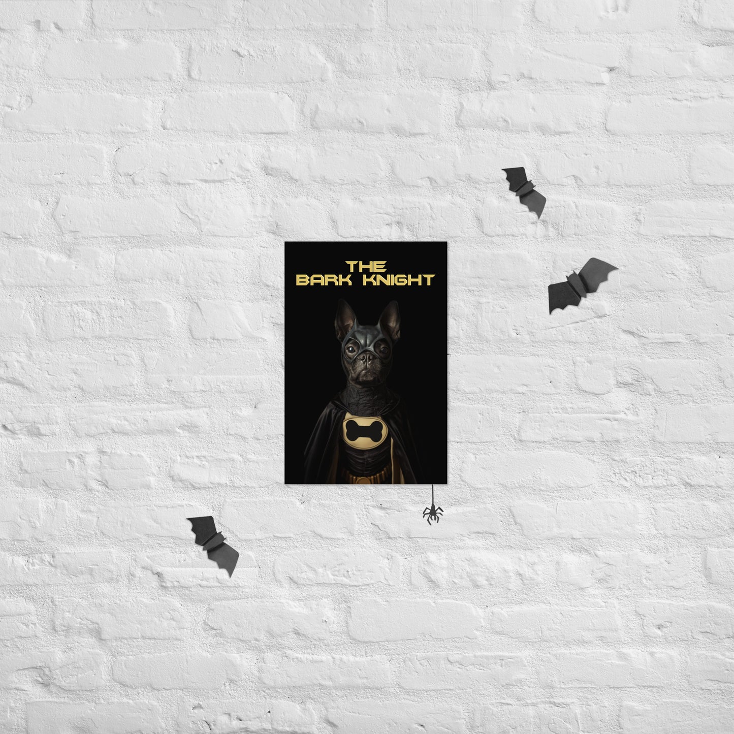 The Bark Knight Poster