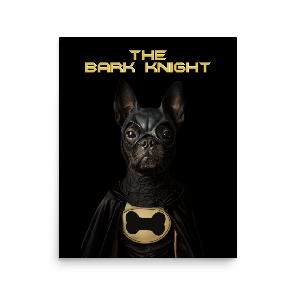 The Bark Knight Poster