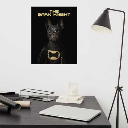 The Bark Knight Poster