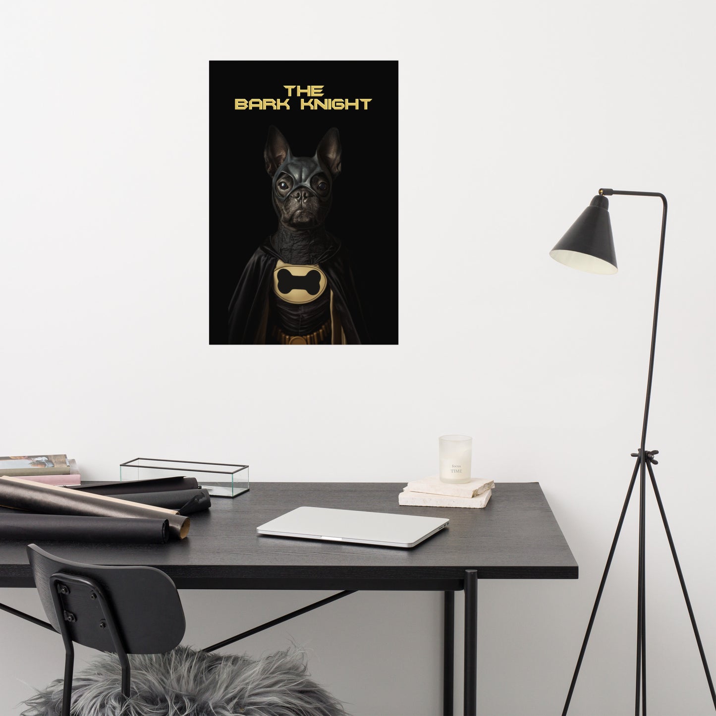 The Bark Knight Poster