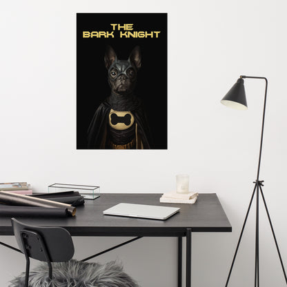 The Bark Knight Poster