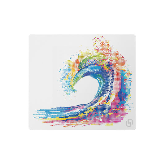 Digital Wave Mouse Pad