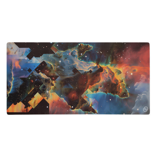 Heavenly Glitch Desk Pad