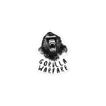 Gorilla Warfare Sticker