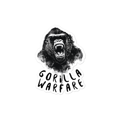 Gorilla Warfare Sticker