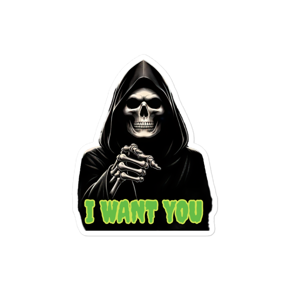 Grim Recruitment Sticker