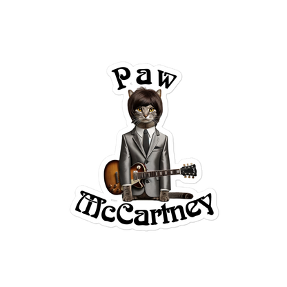 Paw McCartney Sticker