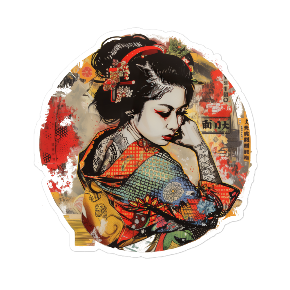 Urban Geisha Sticker