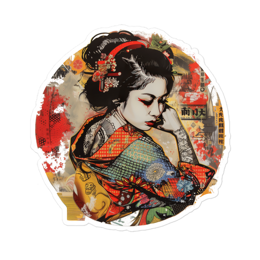 Urban Geisha Sticker