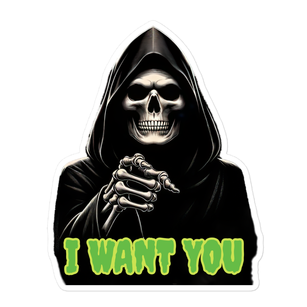 Grim Recruitment Sticker