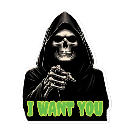 Grim Recruitment Sticker