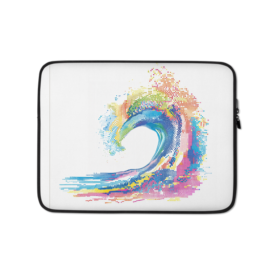 Digital Wave Laptop Sleeve