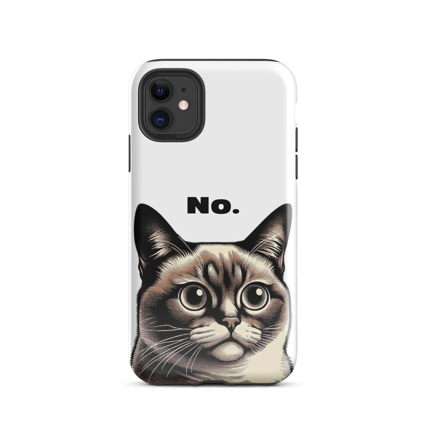 Staring Cat Tough Case for iPhone®