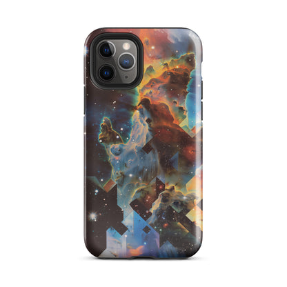 Heavenly Glitch Tough Case for iPhone®