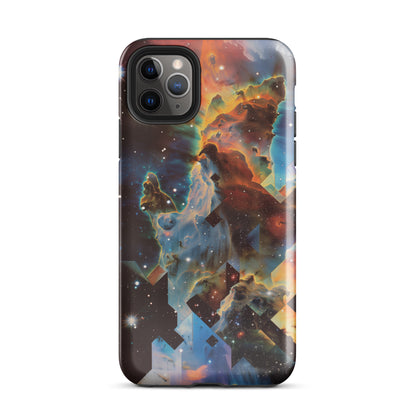 Heavenly Glitch Tough Case for iPhone®