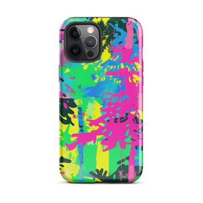 Electric Jungle Tough Case for iPhone®