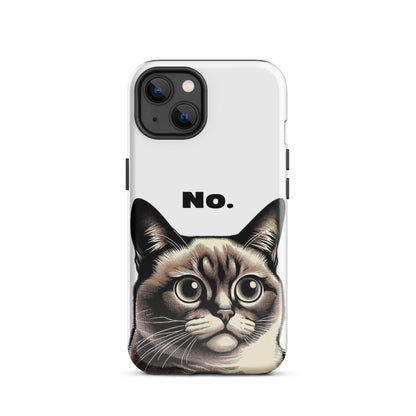 Staring Cat Tough Case for iPhone®