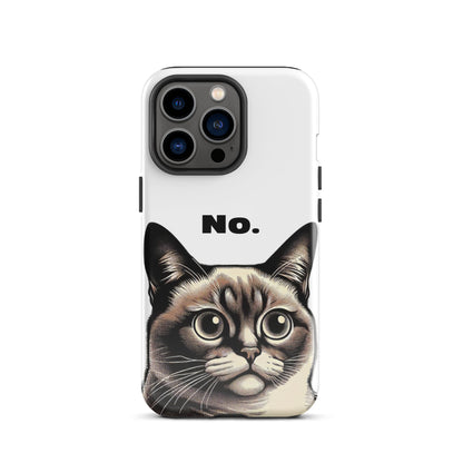 Staring Cat Tough Case for iPhone®