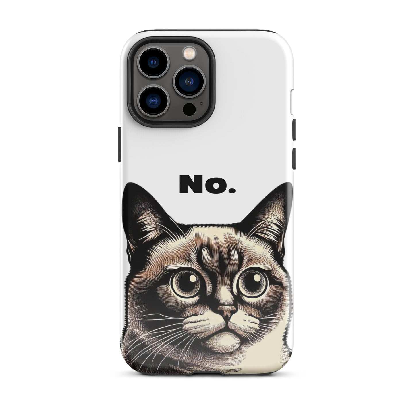 Staring Cat Tough Case for iPhone®