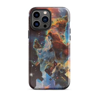 Heavenly Glitch Tough Case for iPhone®