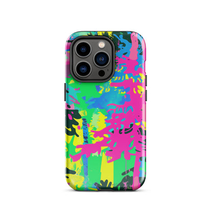 Electric Jungle Tough Case for iPhone®