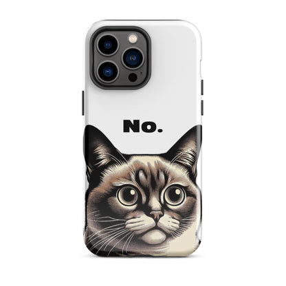 Staring Cat Tough Case for iPhone®