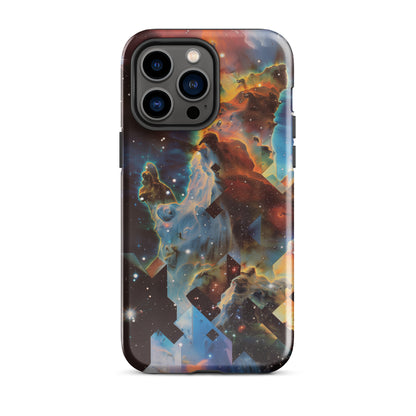 Heavenly Glitch Tough Case for iPhone®