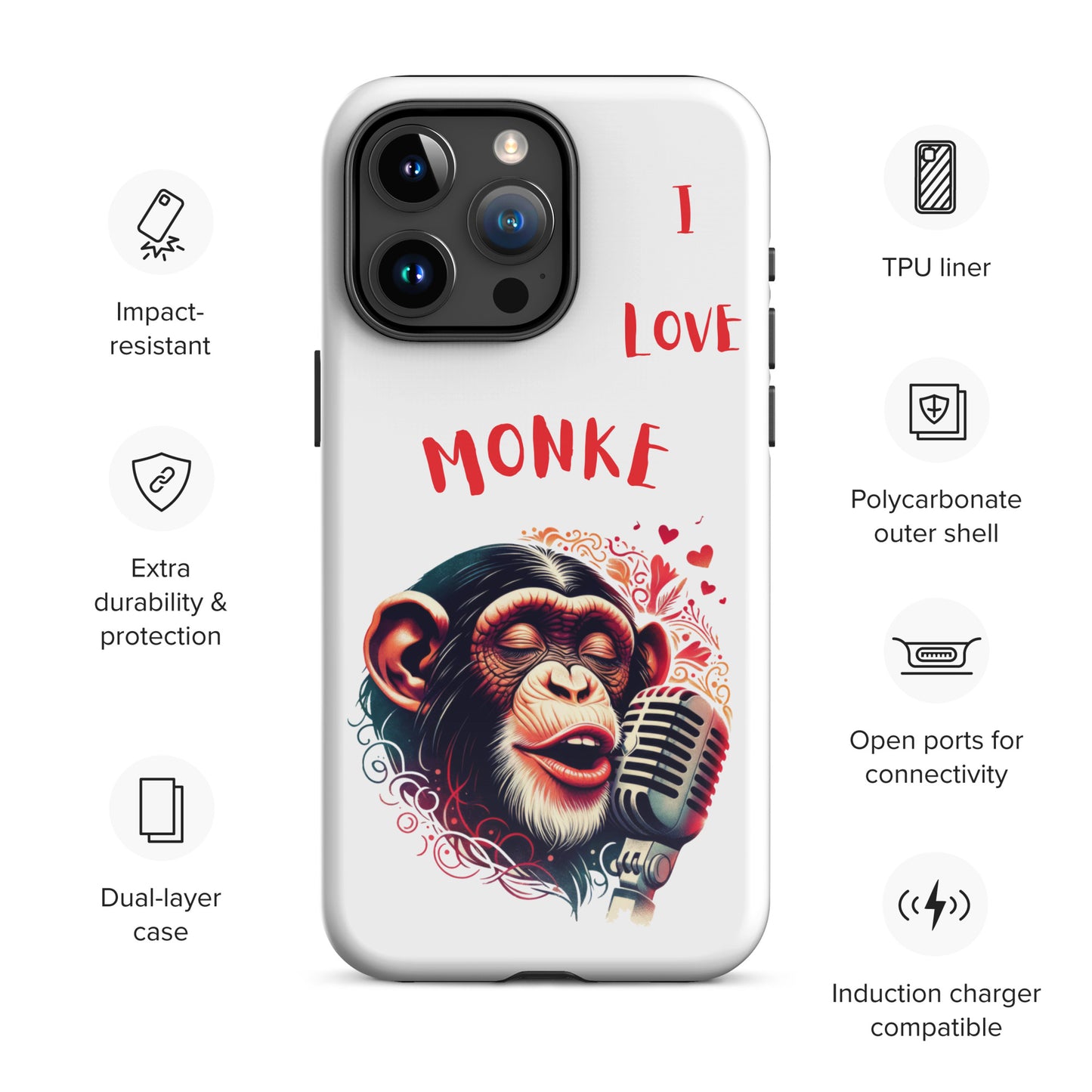 Monke Tough Case for iPhone®