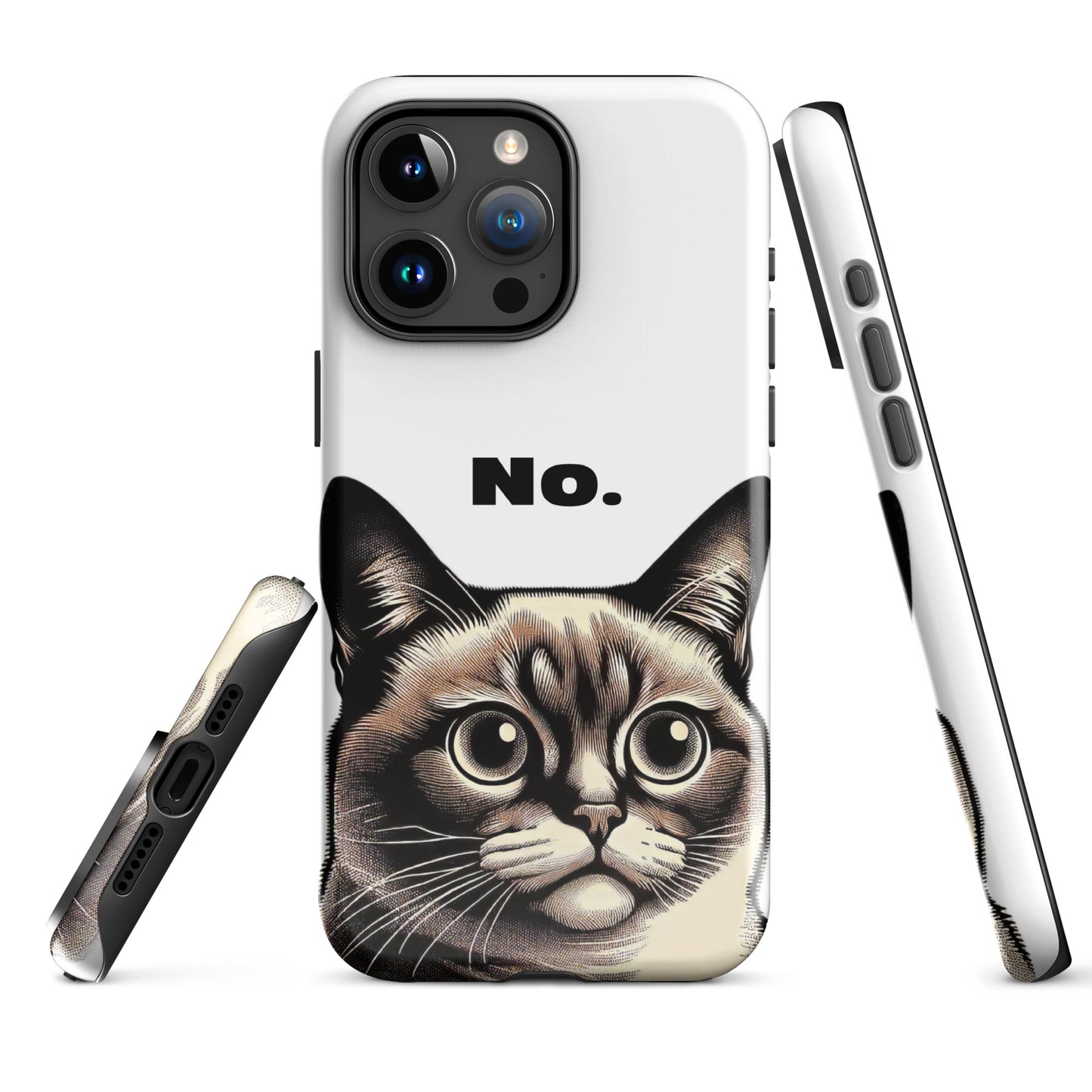 Staring Cat Tough Case for iPhone®