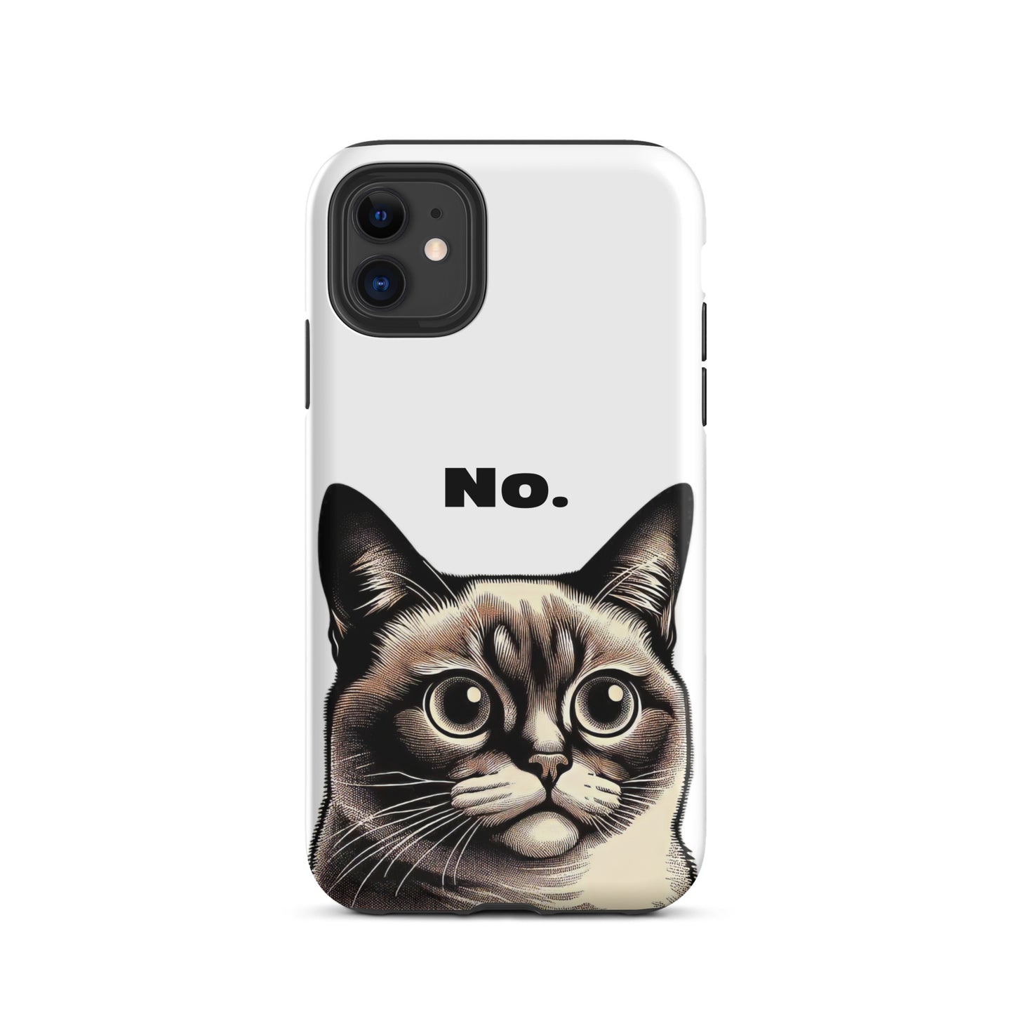 Staring Cat Tough Case for iPhone®