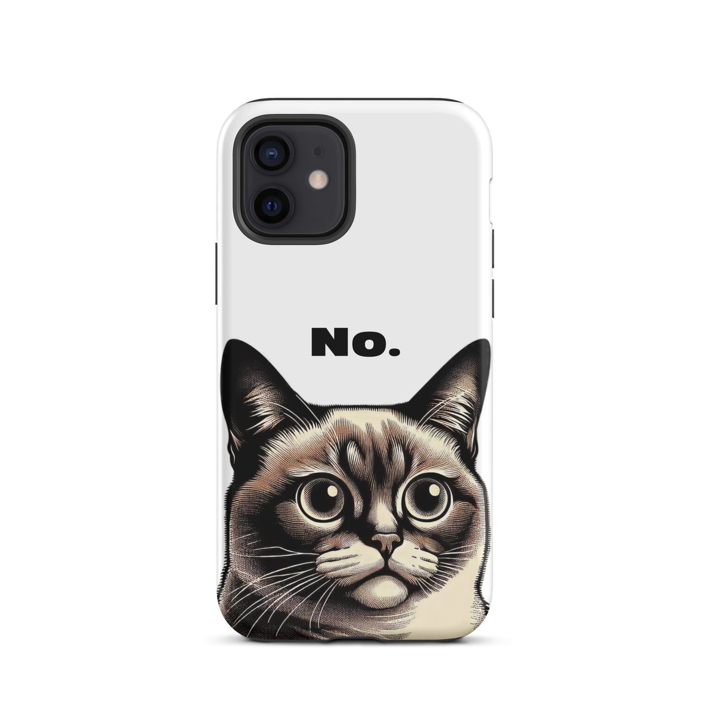 Staring Cat Tough Case for iPhone®