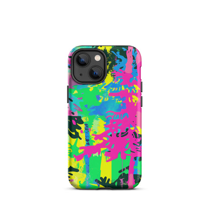 Electric Jungle Tough Case for iPhone®