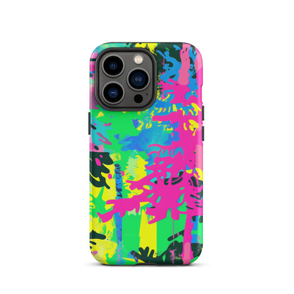 Electric Jungle Tough Case for iPhone®