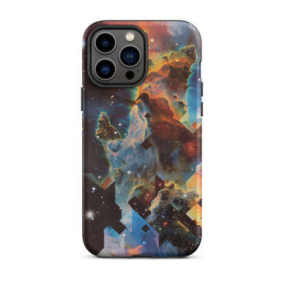 Heavenly Glitch Tough Case for iPhone®