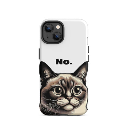 Staring Cat Tough Case for iPhone®