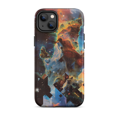 Heavenly Glitch Tough Case for iPhone®