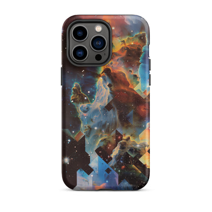 Heavenly Glitch Tough Case for iPhone®