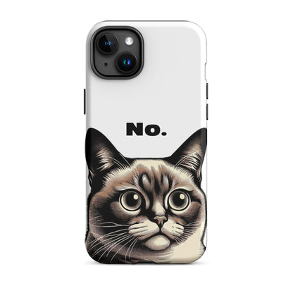 Staring Cat Tough Case for iPhone®