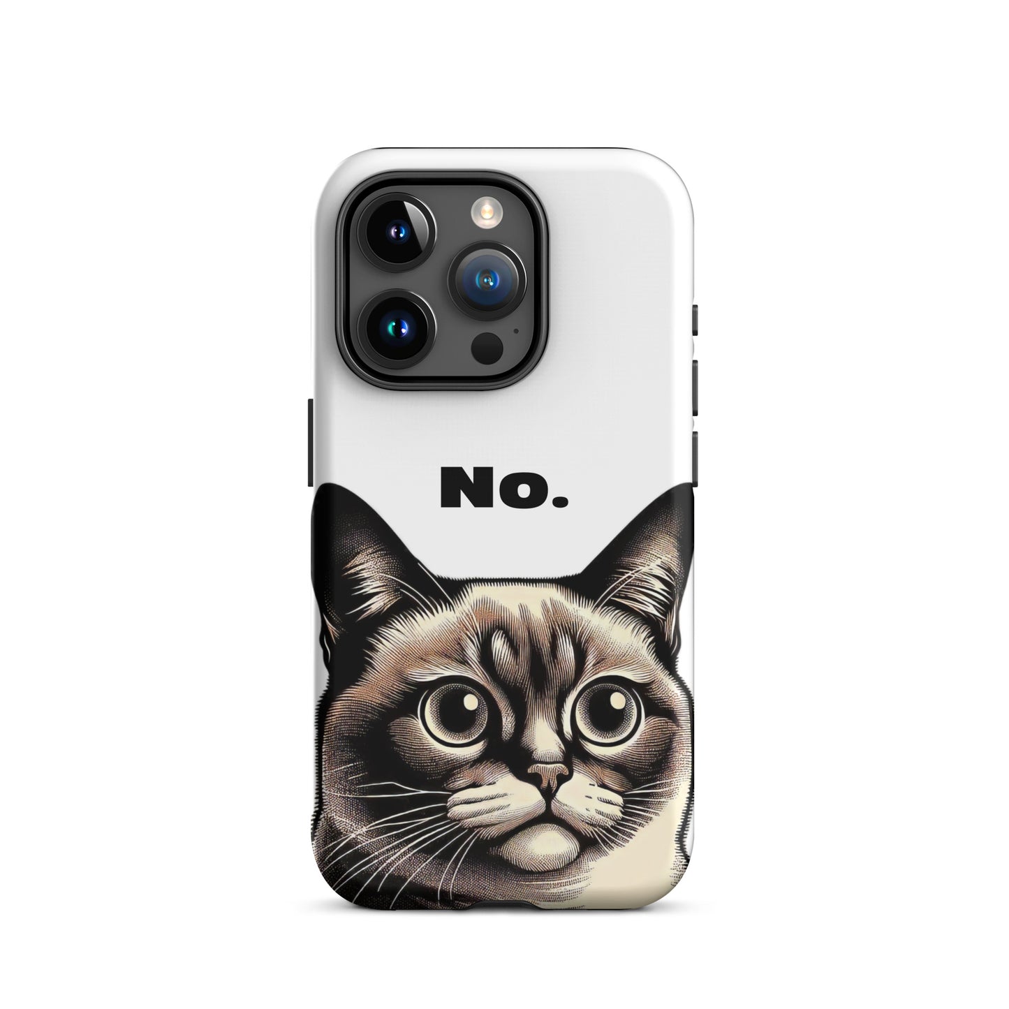 Staring Cat Tough Case for iPhone®