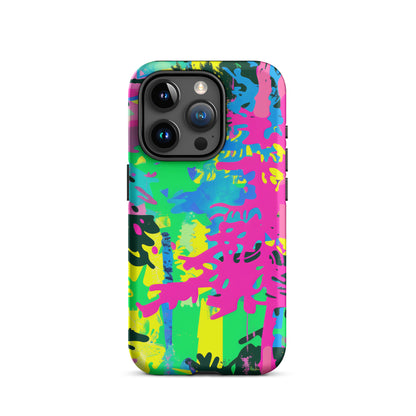 Electric Jungle Tough Case for iPhone®